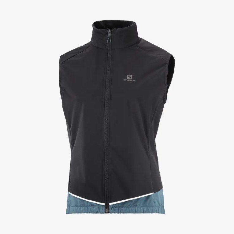 Salomon Light Shell Women's Vest Black | CA 52E9